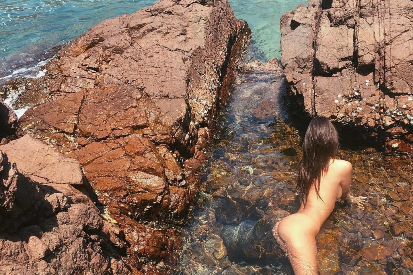 Modelis Emily Ratajkowski.<br>„Instagram“ nuotr.