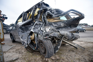 Praėjusios paros avarijose žuvo žmogus, dar 13 žmonių buvo sužalota