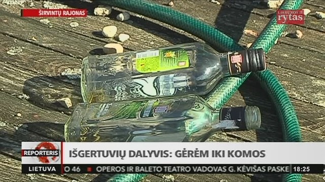 Išgertuvių Širvintų rajone dalyvis: gėrėm iki komos