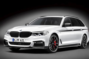 BMW 5 serijos universalą pavertė sportiniu modeliu