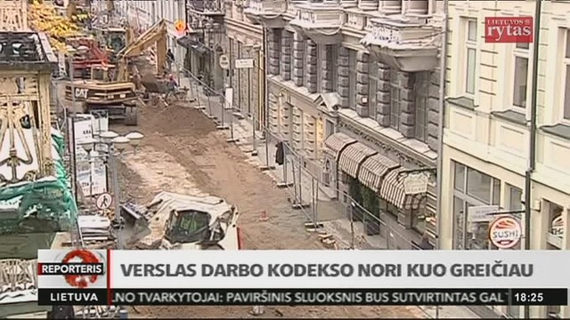 Verslas naujo darbo kodekso nori kuo greičiau