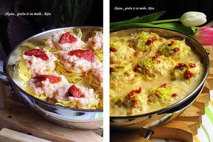 Makaronų lizdeliai su mėsa – paprasta, bet fantastiškai skanu