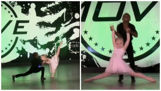 Vaikų šokis talentų konkurse atėmė žiūrovams žadą
