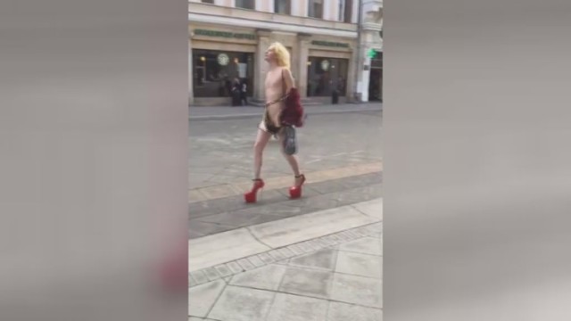 Maskvos stiliaus kodas: rusas liko šokiruotas pamatęs vyrą gatvėje
