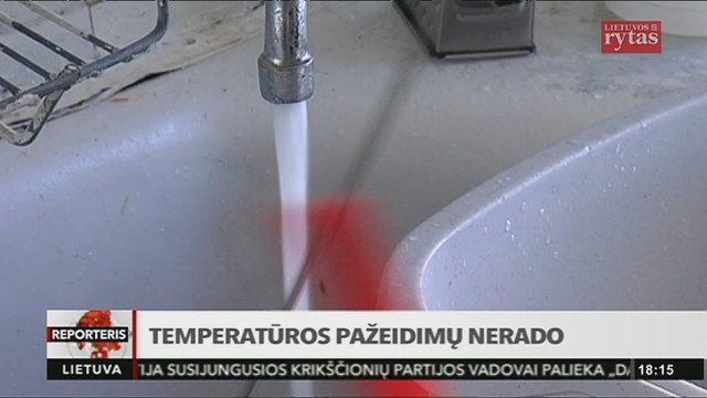 Gyvenamuosius namus tikrinę inspektoriai temperatūros pažeidimų nerado