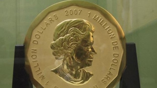 Berlyne pavogta šimto kilogramų aukso moneta