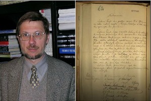 Istorinį dokumentą suradęs Liudas Mažylis: „Apėmė pergalės jausmas“