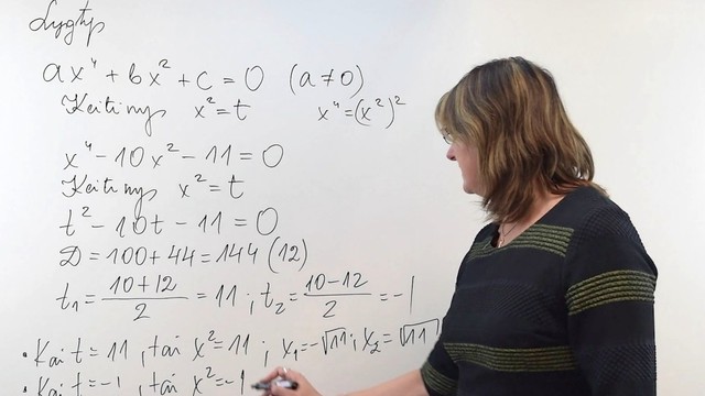 Pasiruoškite matematikos egzaminui: viskas, ką turite žinoti apie lygtis