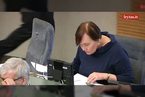 Bando užlopyti skylėtą įstatymą, kuris pakišo koją ir Aušrai Maldeikienei