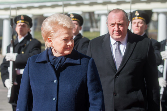 Bevizį režimą išbandė Gruzijos prezidentas: susitiko su Dalia Grybauskaite