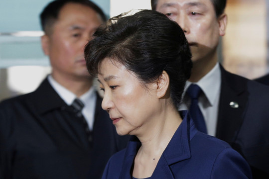 Pietų Korėjos eksprezidentė Park Geun-hye suimta teismo sprendimu