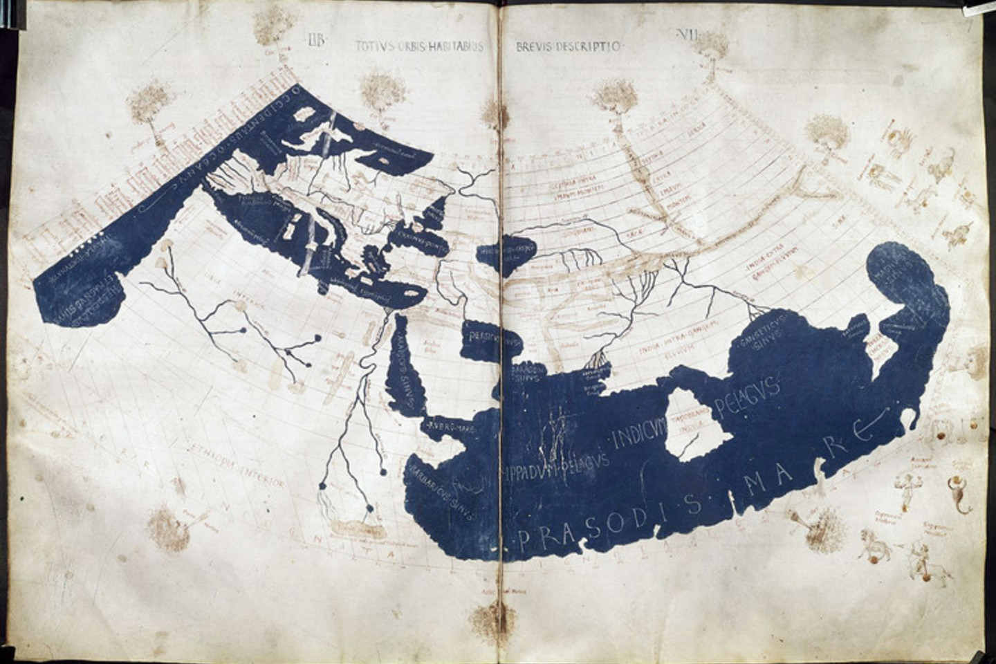 Claudius Ptolemy žemėlapis.<br>Wikimedia Commons nuotr.