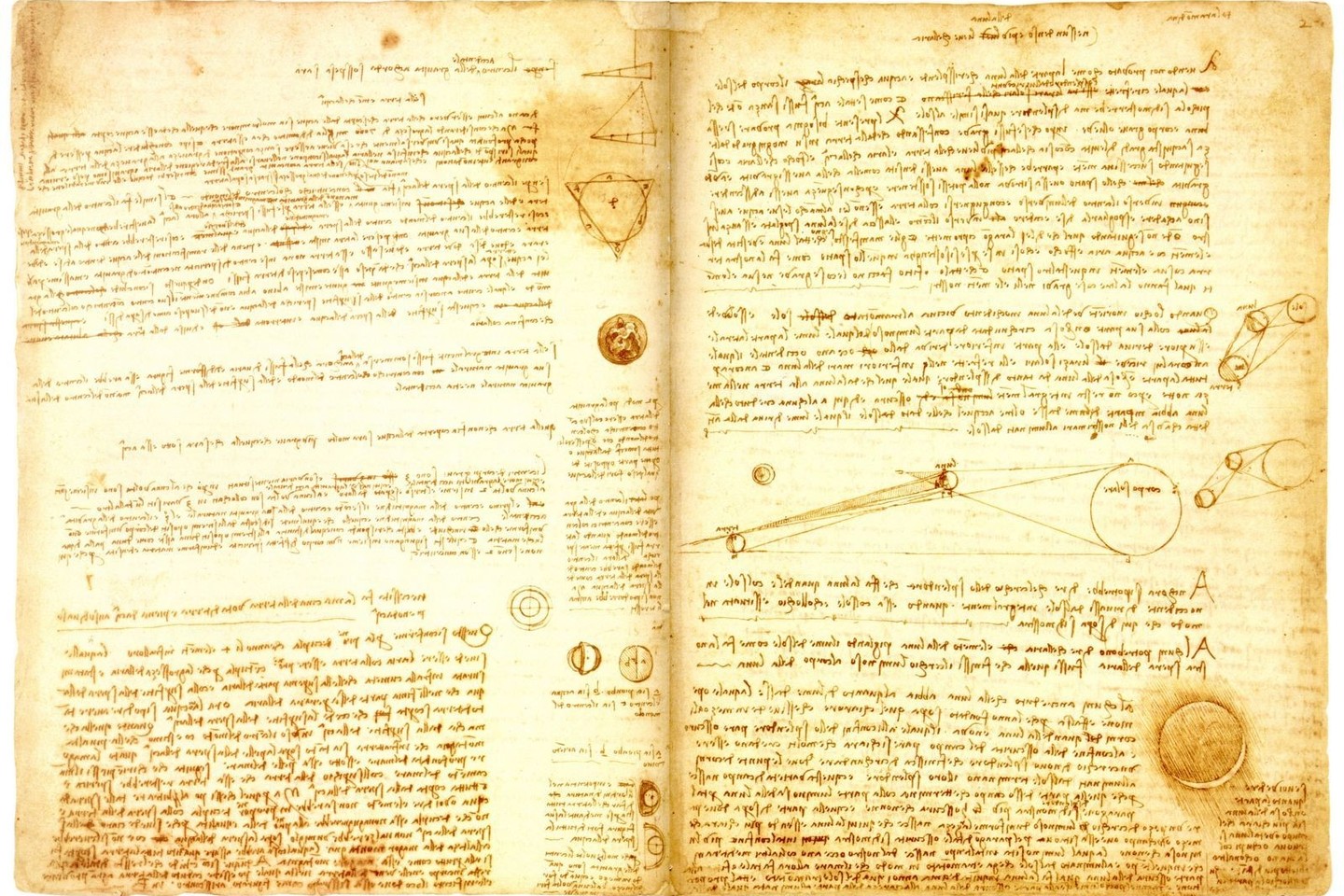 Leonardo da Vinci „Lesterio kodeksas“.<br>Wikimedia Commons nuotr.