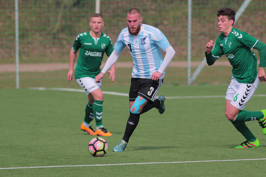 A lyga: po įvarčių lietaus „Jonava“ sudorojo „Kauno Žalgirį“