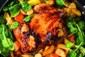 Viščiukas su adžika, kurį iškepti – vieni juokai