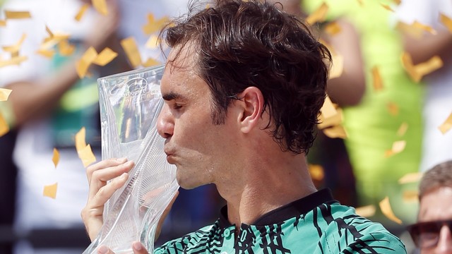 Tenisininkas Rodžeris Federeris stebina net pats save