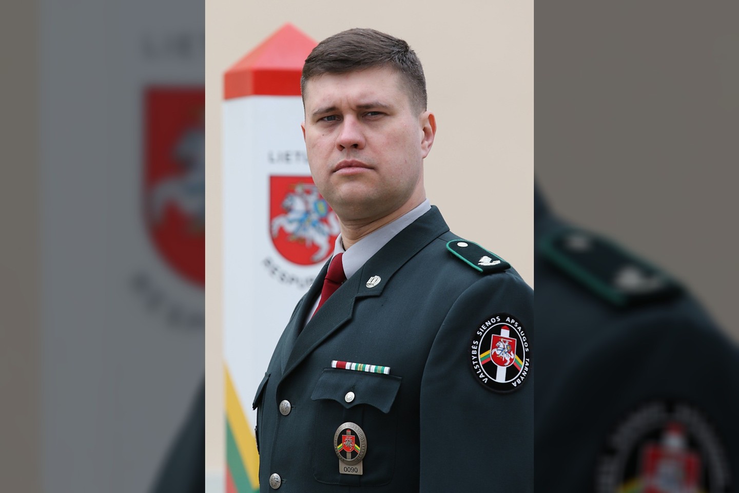 Majoras Giedrius Krilavičius.