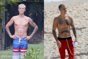 Justinas Bieberis kūną papuošė nauja tatuiruote