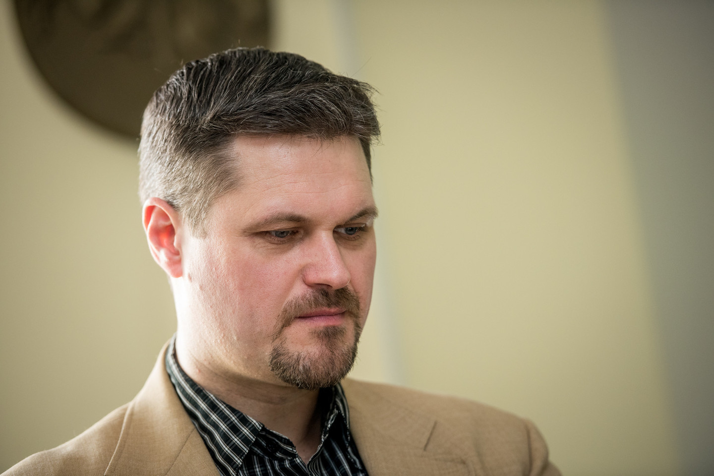V.Vobolevičius teigė, kad jaunimas turi išbandyti visas galimybes.<br>D.Umbraso nuotr.