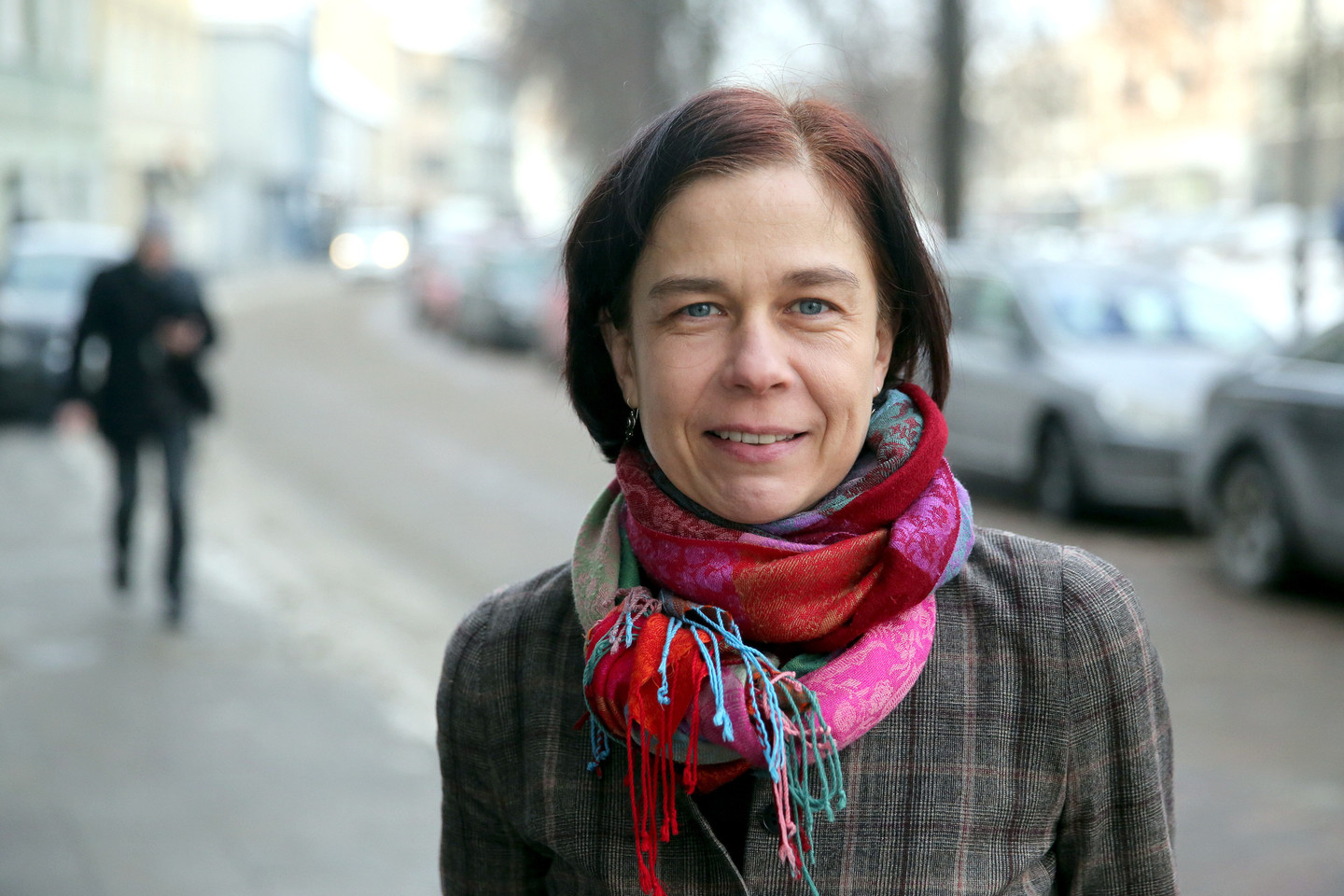 N.Putinaitė gana kritiškai įvertino aukštųjų mokyklų jungimosi procesą.<br>R.Danisevičiaus nuotr.