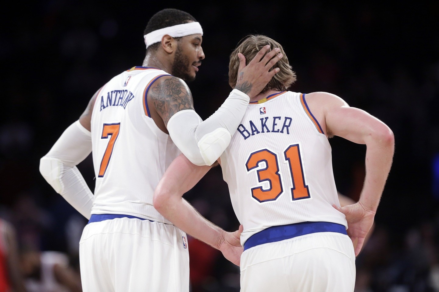 „Knicks“ iškovojo pergalę.<br>AP nuotr.