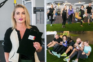 Įžymybės susirungė pilvo preso varžybose