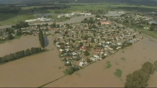 Naujoje Zelandijoje dėl neregėtų potvynių evakuotas visas miestas