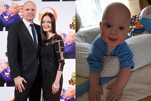 Kristupas Krivickas pasidalijo ūgtelėjusio sūnaus nuotrauka