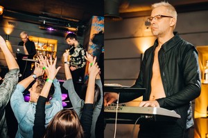 Aras Vėberis triukšmingai atšventė 47-ąjį gimtadienį