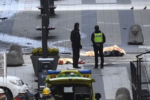 Švedijoje suimtas įtariamas ataką Stokholme surengęs sunkvežimio vairuotojas