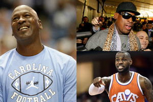 Dennisas Rodmanas pasišaipė iš LeBrono Jameso: „Jam toli iki Michaelo Jordano“