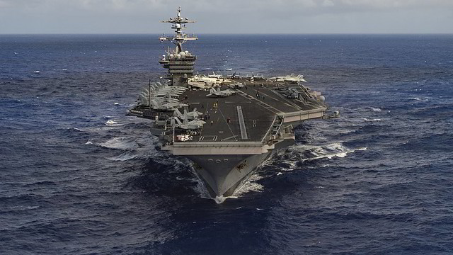 JAV karo laivai plaukia link Šiaurės Korėjos