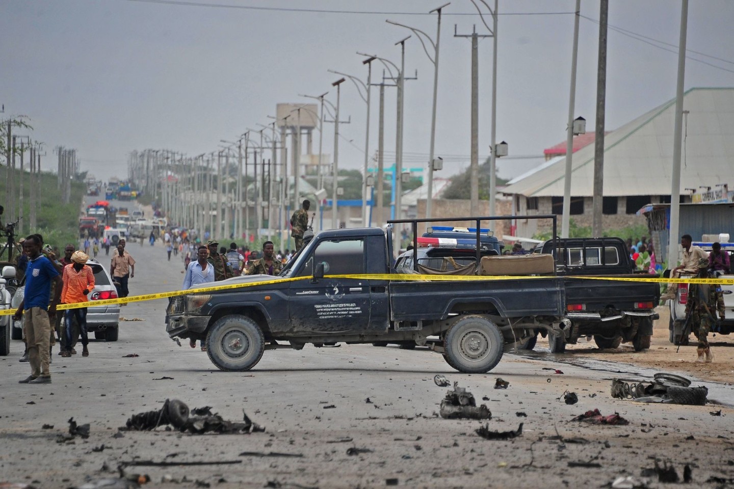 Per sprogimą žuvo 10 žmonių.<br>AFP/Scanpix nuotr.