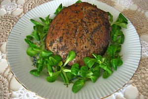 Keptas kumpis „Riešutėlis“: mėsa tiesiog tirpsta burnoje