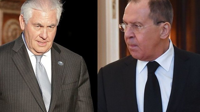 JAV valstybės sekretorius atvyko į Rusiją: ragins nebepalaikyti Sirijos prezidento