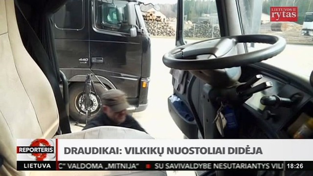 Draudikai: vilkikų nuostoliai didėja