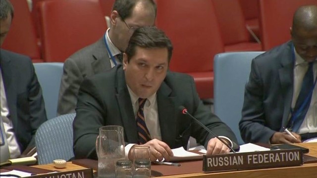 Skandalas: Rusijos atstovas JT posėdžio metu aprėkė kitų šalių atstovus