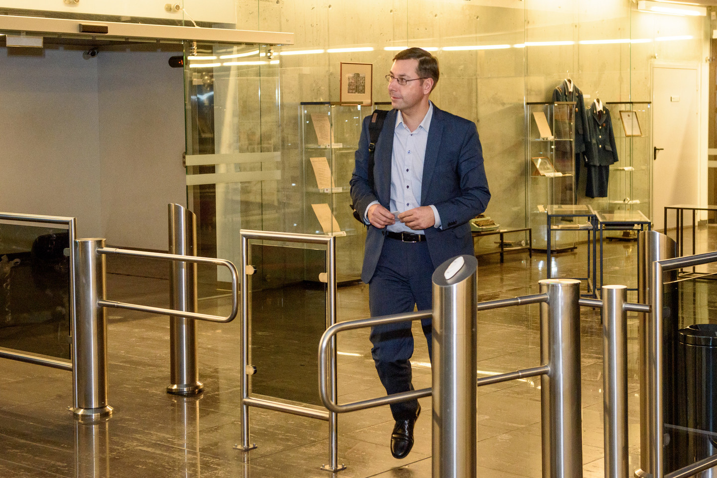 G.Steponavičius asmeniškai ne kartą bendravo su vieno verslo koncerno vadovu ir tarėsi dėl lėšų, kuriomis neteisėtai buvo finansuota Liberalų sąjūdžio partija.<br>D.Umbraso nuotr.