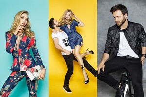 Karolina Toleikytė ir Vaidas Baumila pristatė miesto stileivoms skirtą kolekciją