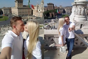 Kaip Inga Stumbrienė gimtadienio proga nustebino savo vyrą Aivarą?