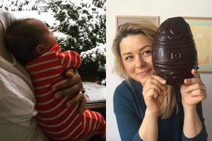 Beata Nicholson savo mėnesio sūnų supažindino su pasakišku vaizdu