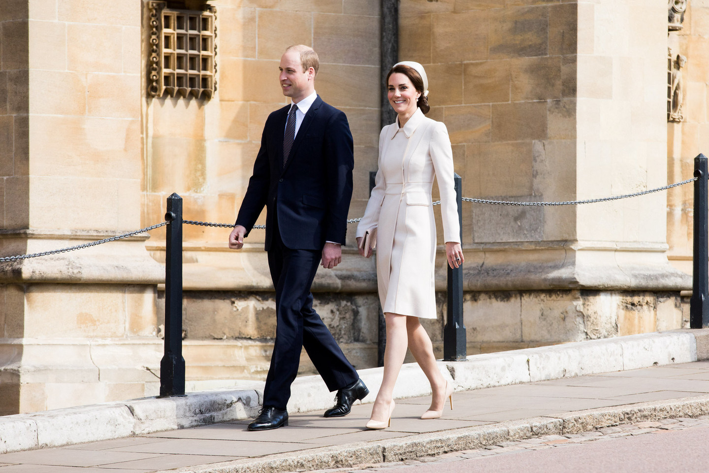 Catherine Middleton per Velykas atrodė elegantiškai.<br>ViDA Press nuotr.