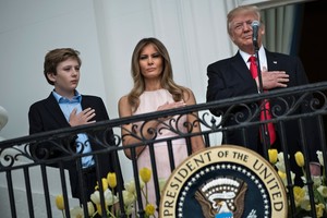 Melania Trump savo vyrui padėjo išvengti gėdingos klaidos