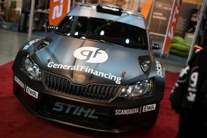 Benediktas Vanagas pristatė savo naująjį ralio automobilį – „Black Ghost“