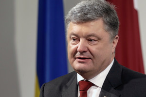 Petro Porošenka nesutinka, kad konfliktas Donbase yra įšaldytas