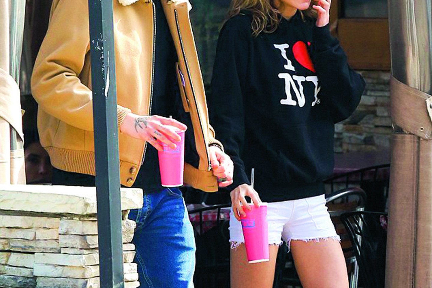 17-metė L.R.Depp gyvena su britų modeliu A.Stymestu.<br>„ViDA Press“ nuotr.