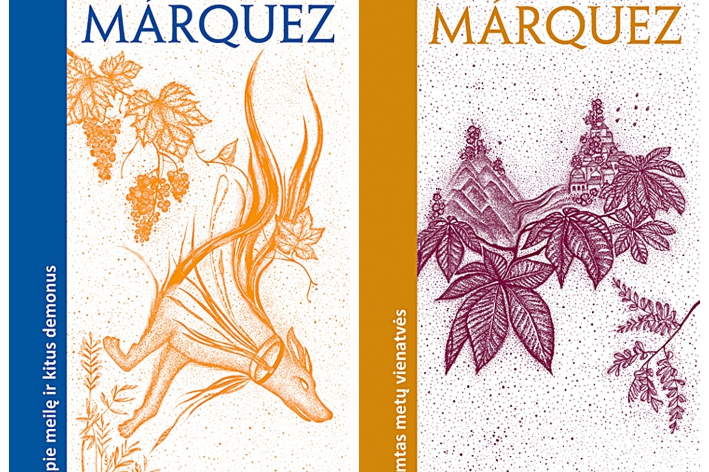 Naujausią G.Garcios Marquezo knygų seriją apipavidalino J.Brukštutė.