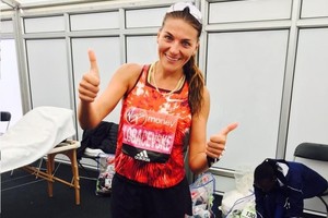 Skausmą 42 kilometrus kentusi Diana Lobačevskė: „Sau duodu dešimt balų“