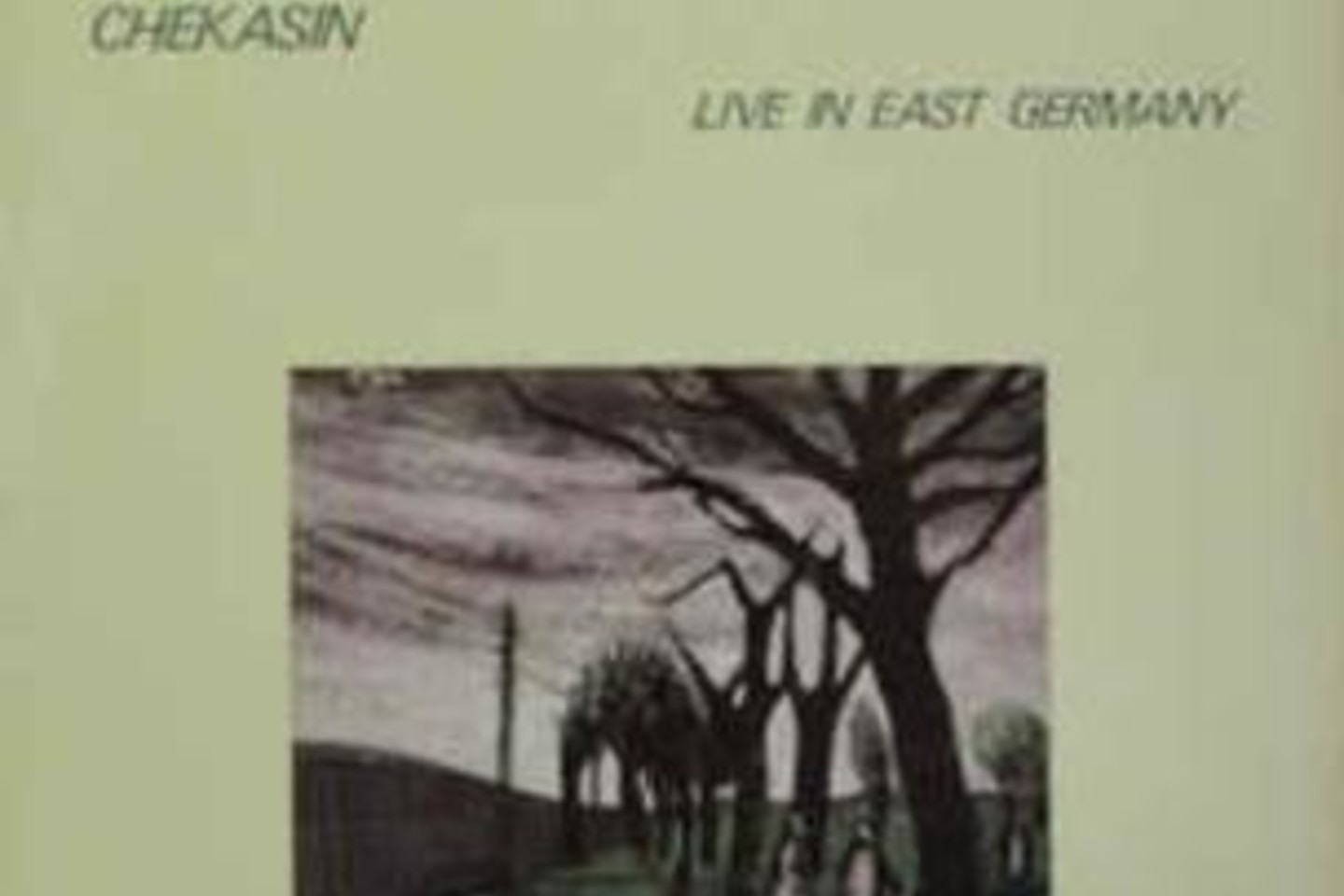 „Live in East Germany“ – pirmoji trio plokštelė, išleista firmos „Leo Records“.
