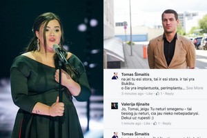 Valerija Iljinaitė sulaukė žiauraus kirčio dėl svorio – jos ginti stojo ir Justinas Jankevičius